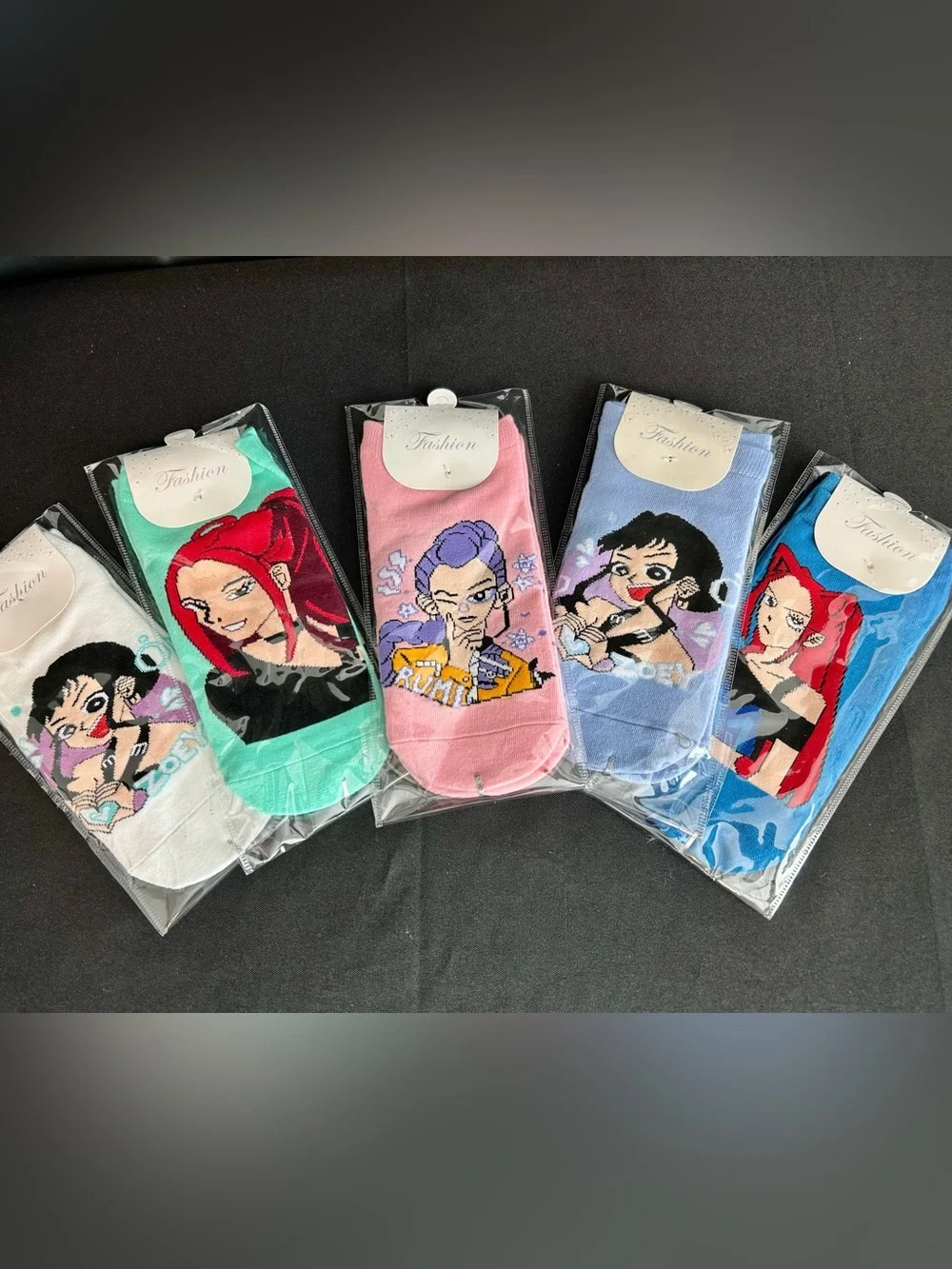 K-Pop Crew Socks - 5 pairs